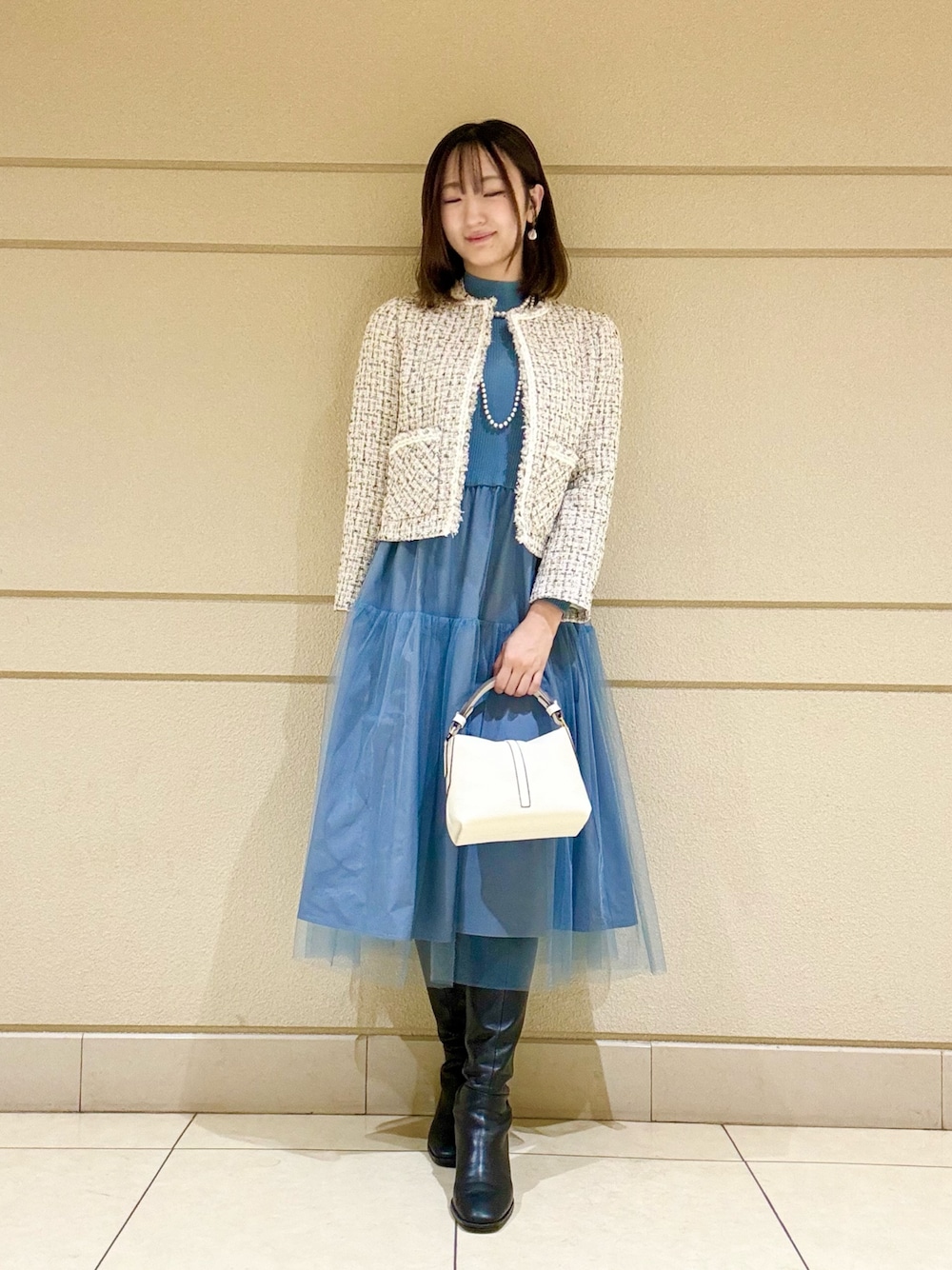 ANAYI（アナイ）の「【セットアップ対応商品】ファンシーラメツイード