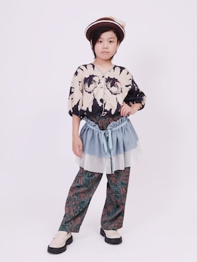 「rinoryのアイテム（ハット）」を使った、KODAIさん（キッズ・131cm）の夏コーディネート
