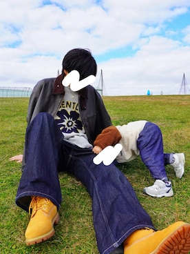 とらお🐅パパと息子のファッション日記さん（メンズ・175cm）の冬コーディネート