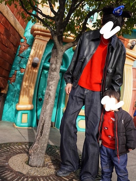 「petit main（プティマイン）のアイテム」を使った、とらお🐅パパと息子のファッション日記さん（メンズ・175cm）の冬コーディネート