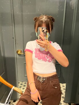 「PULL&BEAR（プルアンドベア）のアイテム（パンツ）」を使った、Ariel さん（レディース・152cm）の夏コーディネート