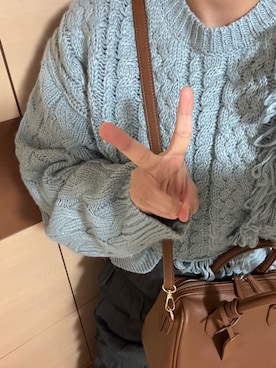 「3coins（3coins）のアイテム」を使った、夏紀さん（レディース・156cm）の春コーディネート