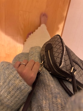 「アイテム（カーディガン/ボレロ）」を使った、夏紀さん（レディース・156cm・20代）の秋コーディネート