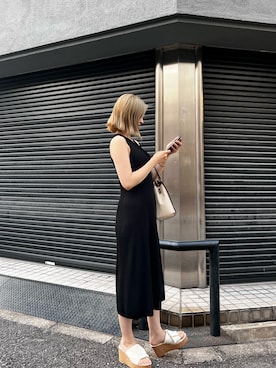 「U（ユー）のアイテム」を使った、riruuu58さん（レディース・167cm）の秋コーディネート