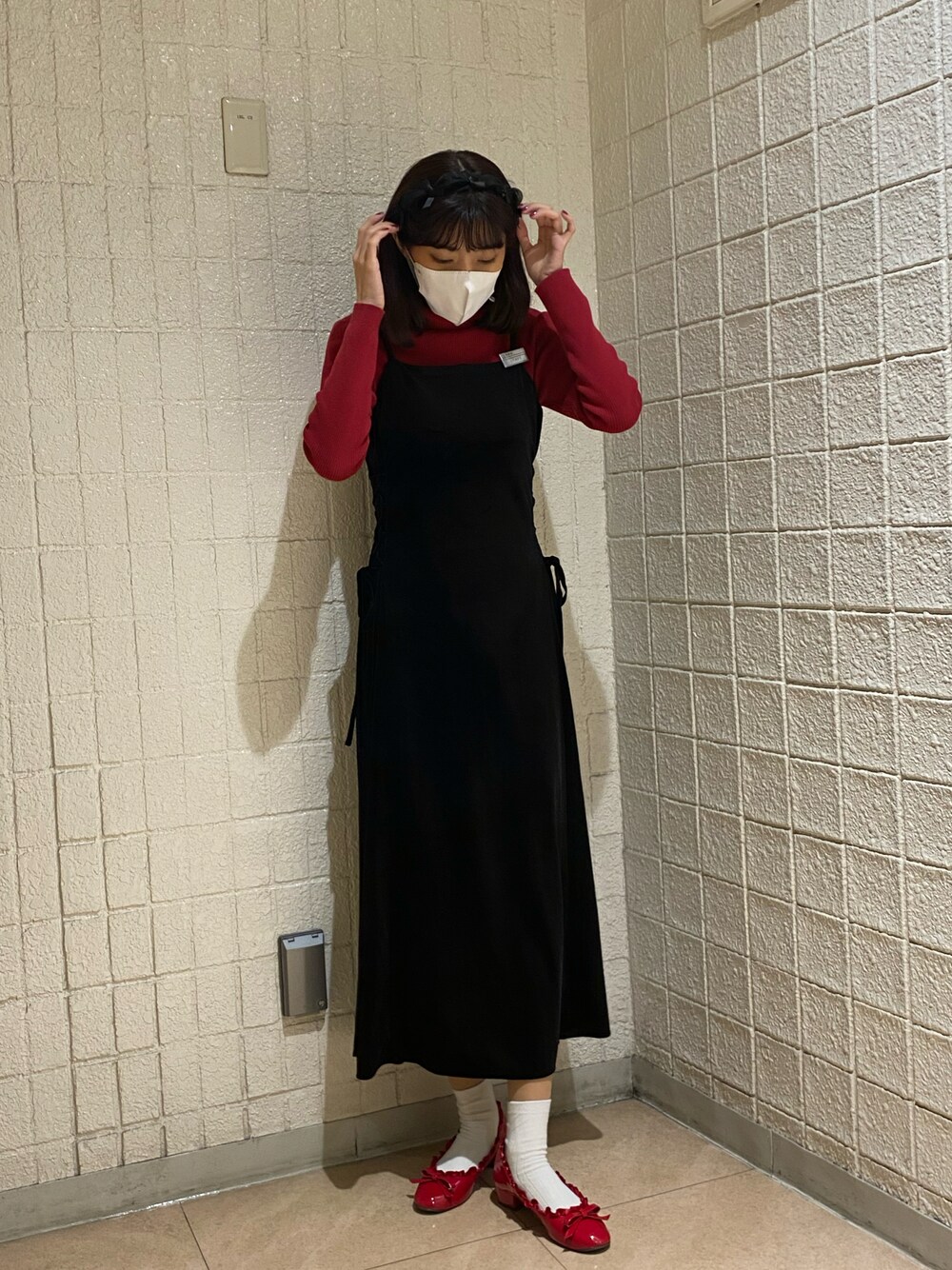 miroamurette ベロアワンピース miro amurette SORCIÈRE VELOUR SETUP