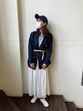「ゴールドベルト」｜hinanoさん（レディース・163cm）の春コーディネート