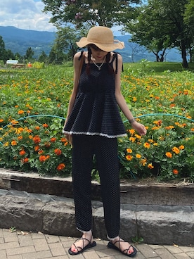 hinanoさん（レディース・163cm）の夏コーディネート