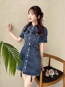 真里さん(レディース・162cm)の冬コーディネート