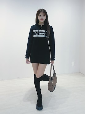 真里さん（レディース・162cm）の秋コーディネート