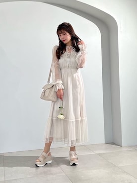 真里さん（レディース・162cm）の夏コーディネート