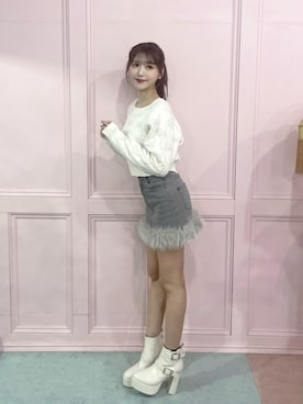 「ブーツスタイル」｜「アイテム（その他シューズ）」を使った、真里さん（レディース・162cm）の秋コーディネート