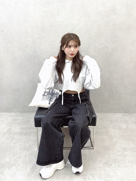 真里さん（レディース・162cm）の冬コーディネート