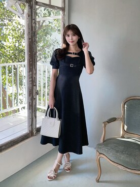 真里さん（レディース・162cm）の春コーディネート