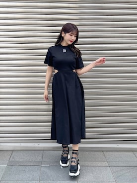 真里さん（レディース・162cm）の夏コーディネート