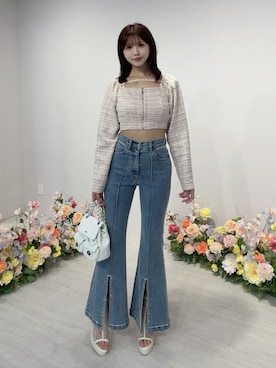 真里さん(レディース・162cm)の冬コーディネート