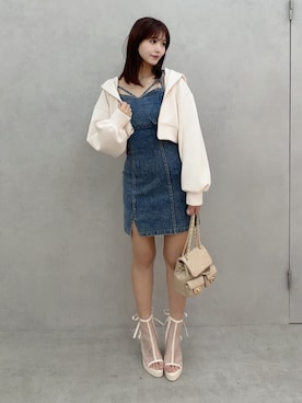 真里さん（レディース・162cm）の冬コーディネート