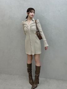 EATME オーブカラーワンピース オープンカラーワンピース｜イートミー（EATME）公式通販｜RUNWAY