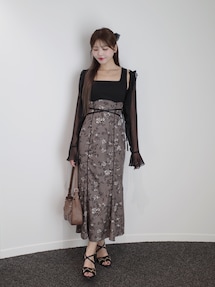 EATME フラワーマーメイドワンピース EATME ワンピース フラワーマーメイドワンピース : ZOZOTOWN