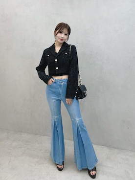 真里さん（レディース・162cm）の秋コーディネート
