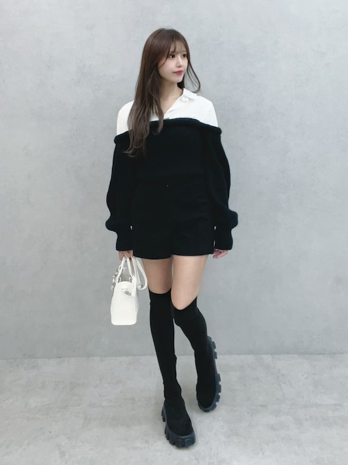 コーデュロイショートパンツ