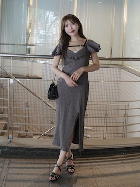 真里さん（レディース・162cm）の夏コーディネート