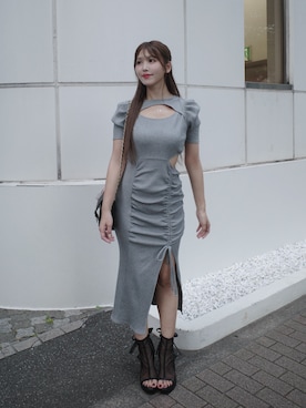 真里さん（レディース・162cm）の夏コーディネート