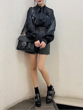 真里さん（レディース・162cm）の春コーディネート