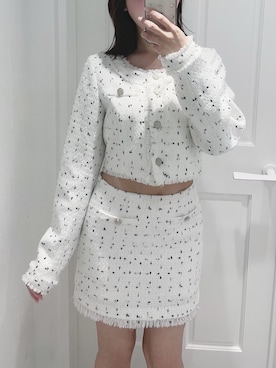 真里さん（レディース・162cm）の冬コーディネート