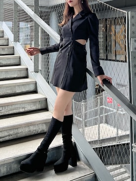 真里さん（レディース・162cm）の秋コーディネート