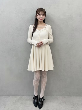真里さん（レディース・162cm）の冬コーディネート