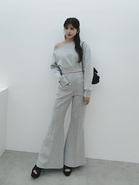 真里さん（レディース・162cm）の冬コーディネート