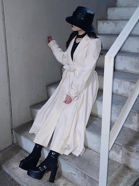 真里さん（レディース・162cm）の春コーディネート