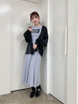 真里さん(レディース・162cm)の春コーディネート