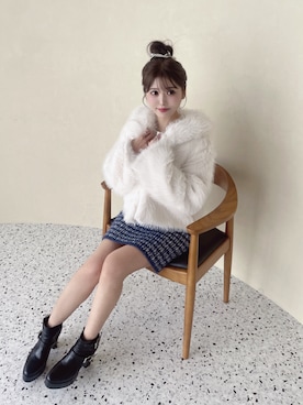 真里さん（レディース・162cm）の秋コーディネート