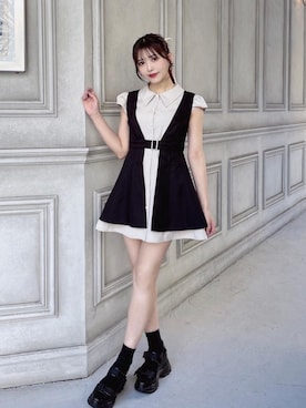 真里さん（レディース・162cm）の春コーディネート