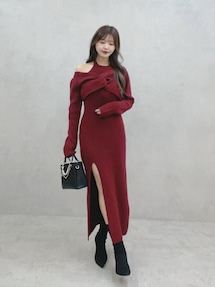 ツイストニットワンピース｜イートミー（EATME）アウトレット公式通販