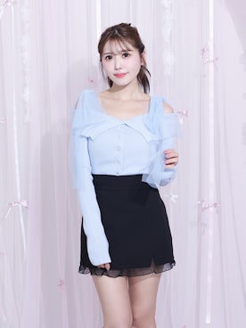 真里さん（レディース・162cm）の冬コーディネート