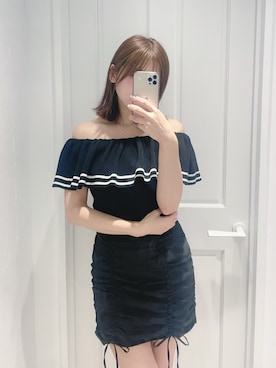 真里さん（レディース・162cm）の夏コーディネート