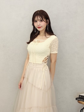 真里さん（レディース・162cm）の夏コーディネート