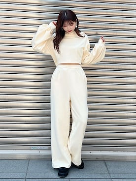 真里さん(レディース・162cm)の秋コーディネート