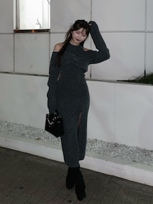 ツイストニットワンピース｜イートミー（EATME）公式通販｜RUNWAY