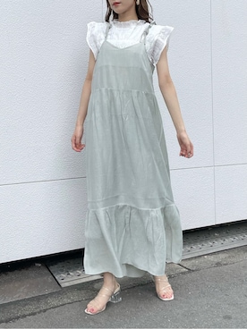 「アイテム（サンダル、その他）」を使った、maiさん（レディース・160cm）の夏コーディネート