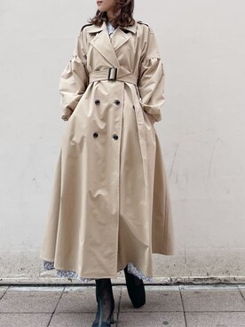 「ダズリン」｜「アイテム（その他アウター）」を使った、maiさん（レディース・160cm）の冬コーディネート