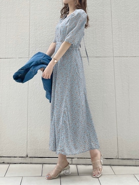 「アイテム（サンダル、その他）」を使った、maiさん（レディース・160cm）の春コーディネート