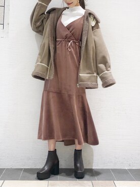 maiさん（レディース・160cm）の秋コーディネート