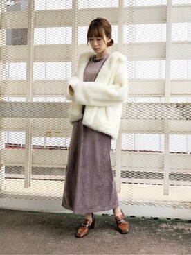 「dazzlin（ダズリン）のビットローファー（ローファー）」を使った、maiさん（レディース・160cm）の夏コーディネート
