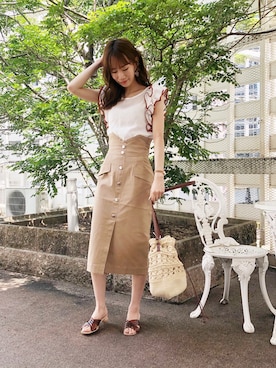 maiさん（レディース・160cm）の夏コーディネート