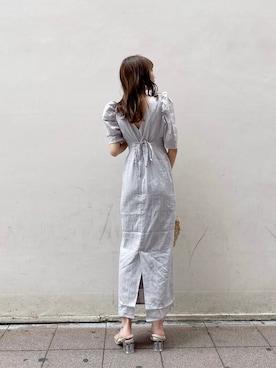 「アイテム（サンダル、その他）」を使った、maiさん（レディース・160cm）の春コーディネート