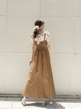 「アイテム（サンダル、その他）」を使った、maiさん（レディース・160cm）の夏コーディネート