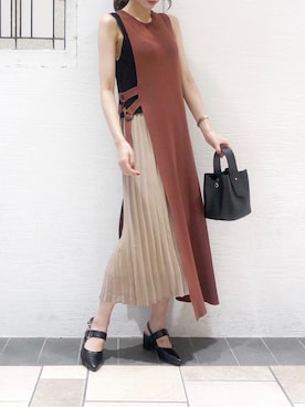 「dazzlin（ダズリン）のアイテム（アクセサリー）」を使った、maiさん（レディース・160cm）の夏コーディネート